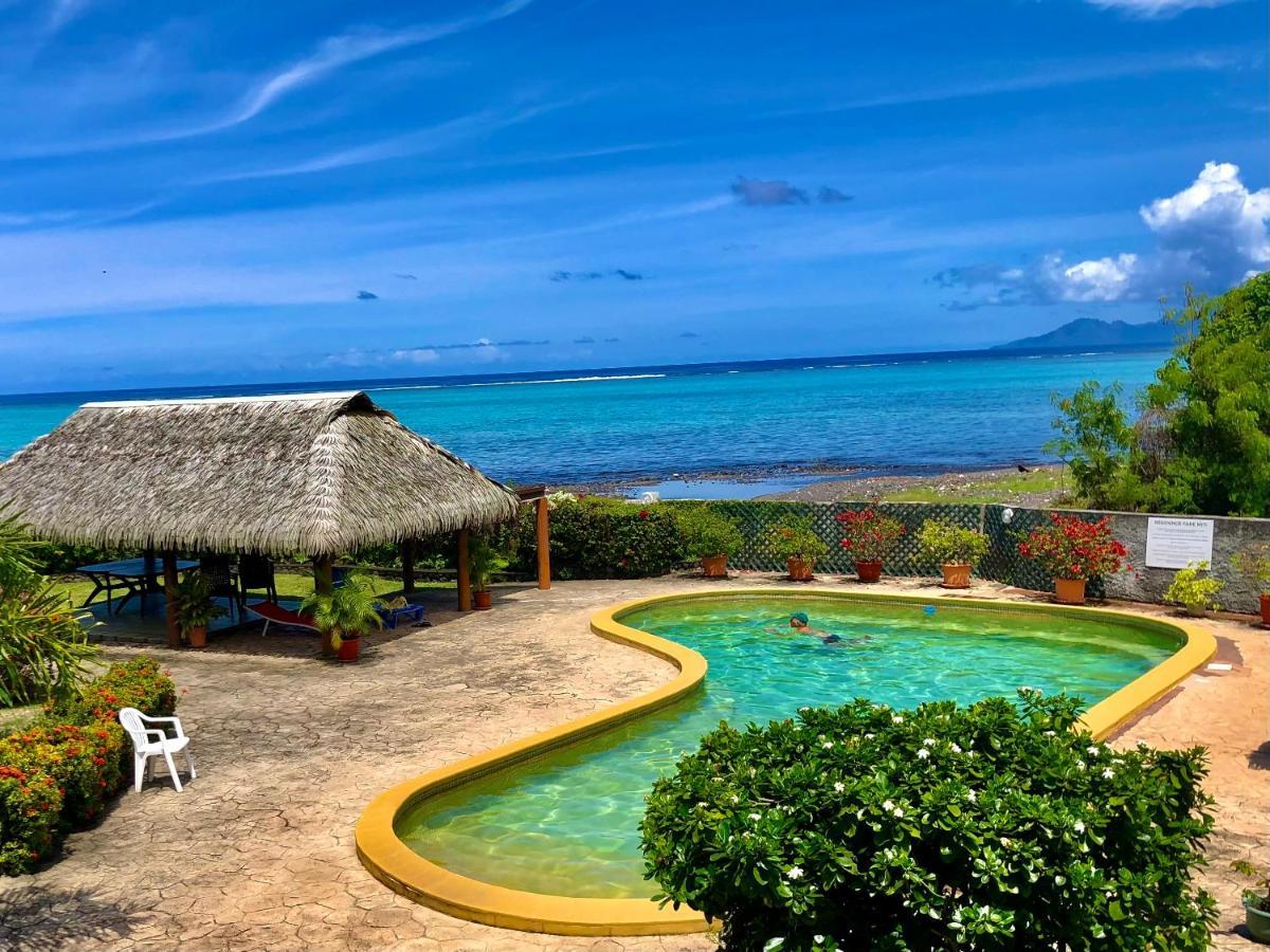 Superbe Bord De Mer, Acces Lagon Et Piscine Privee Paea ภายนอก รูปภาพ