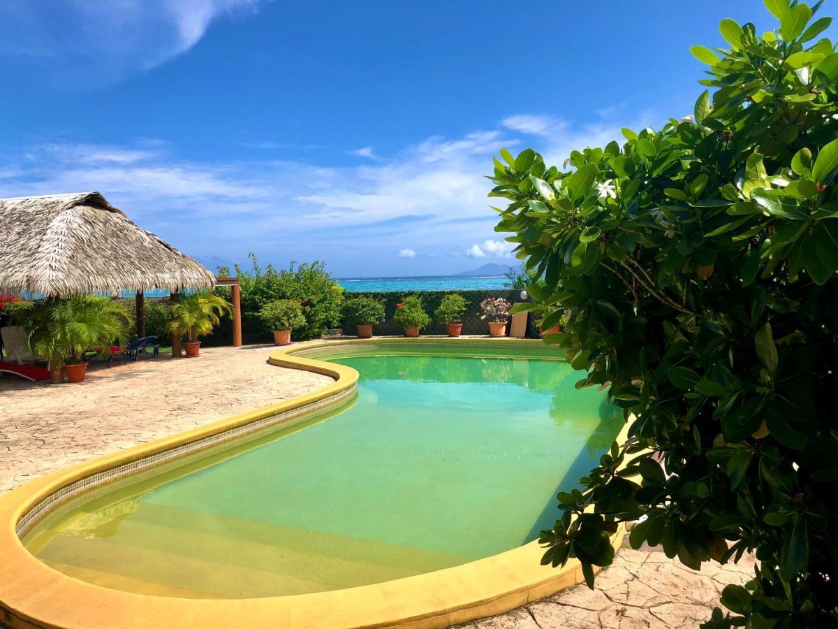 Superbe Bord De Mer, Acces Lagon Et Piscine Privee Paea ภายนอก รูปภาพ
