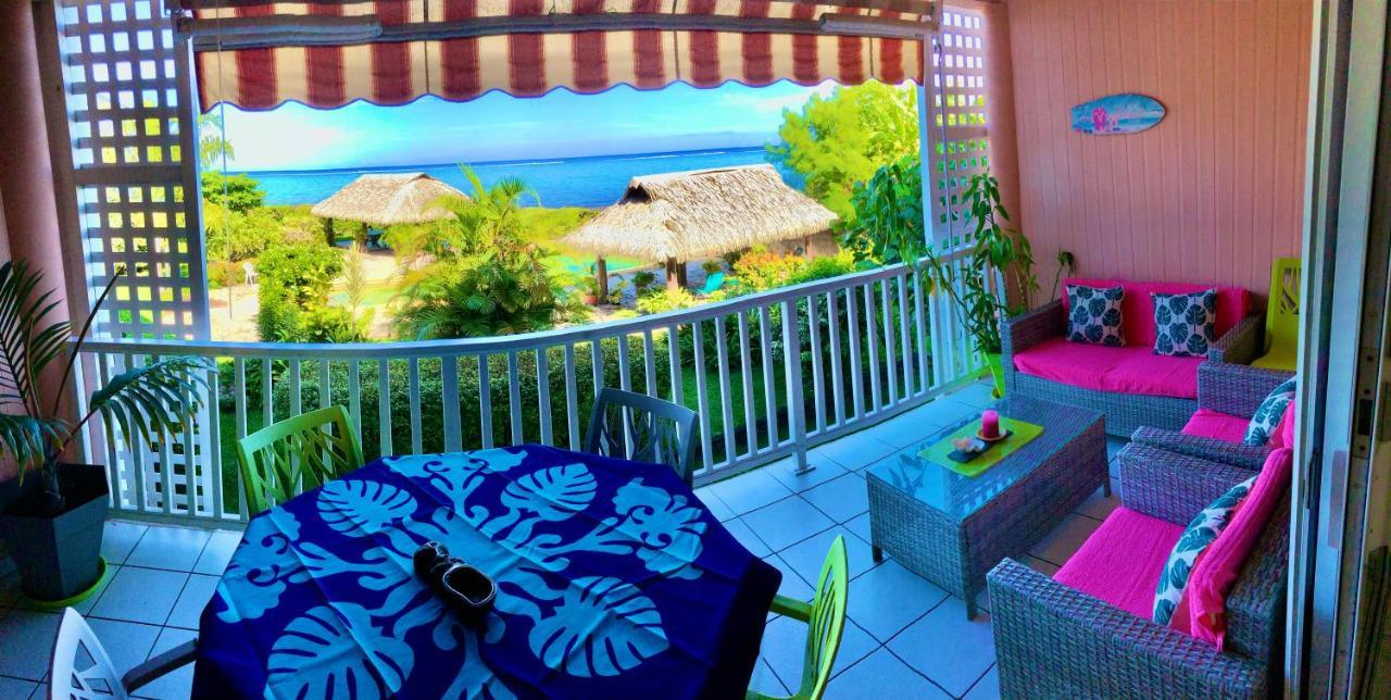 Superbe Bord De Mer, Acces Lagon Et Piscine Privee Paea ภายนอก รูปภาพ