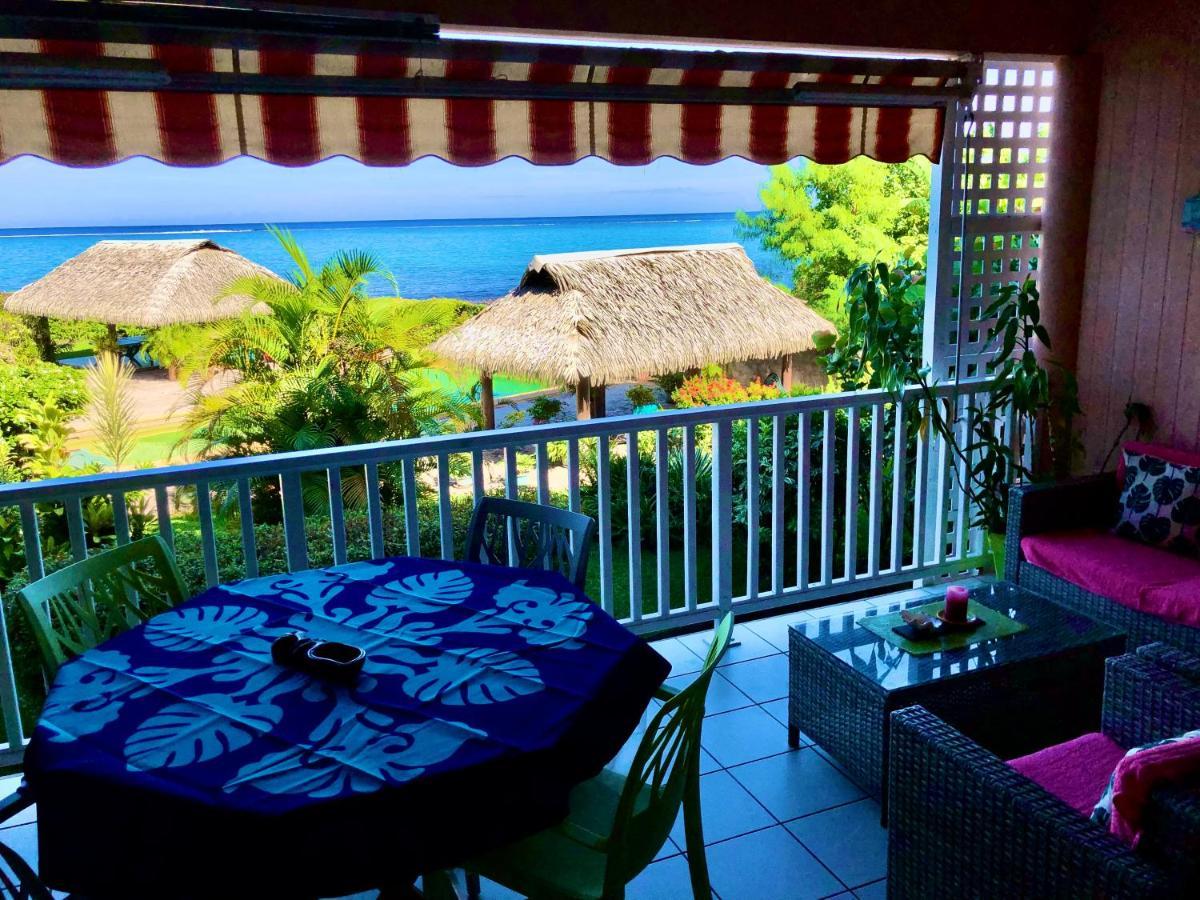 Superbe Bord De Mer, Acces Lagon Et Piscine Privee Paea ภายนอก รูปภาพ