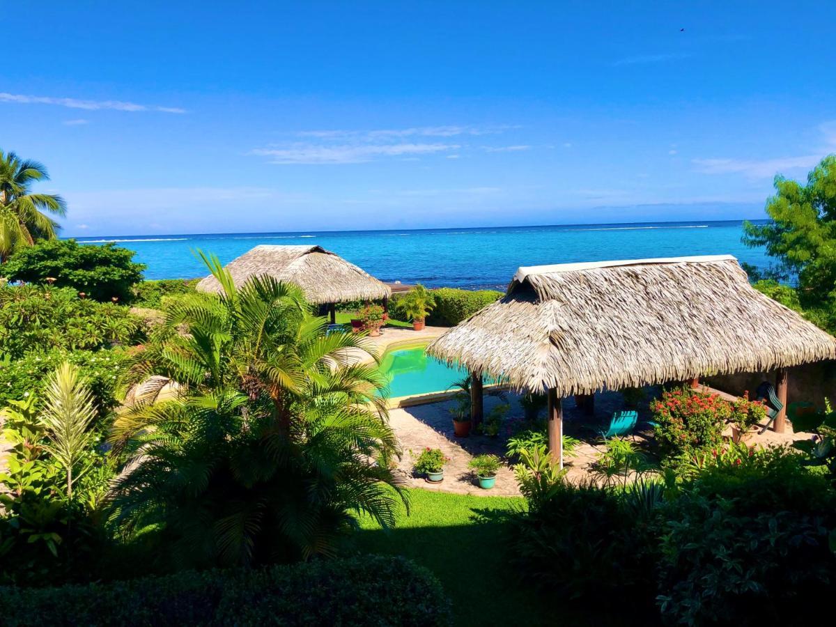 Superbe Bord De Mer, Acces Lagon Et Piscine Privee Paea ภายนอก รูปภาพ